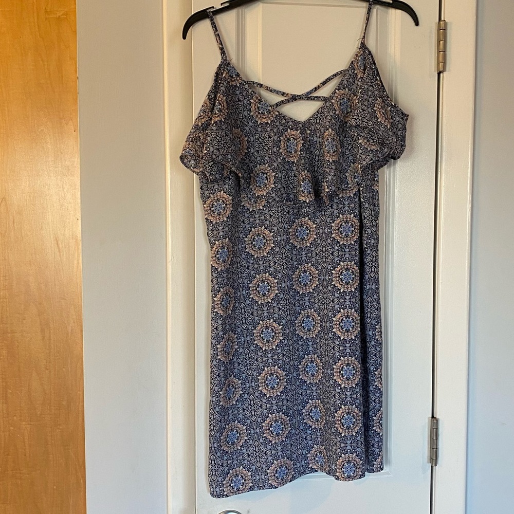 AQUA floral dress